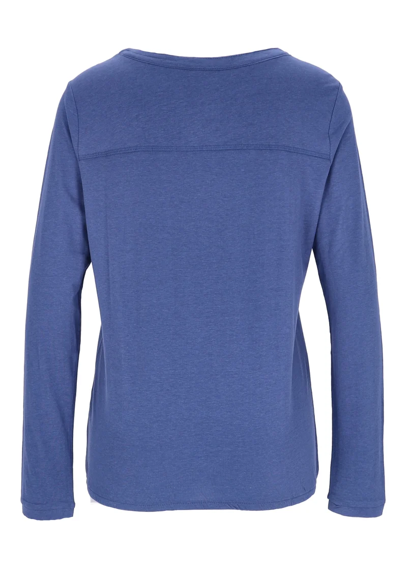 New View Damen Shirt smoke blue
