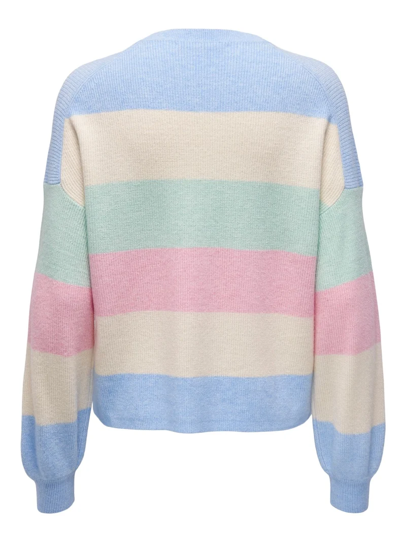 ONLY Strickpullover Langarm Streifen