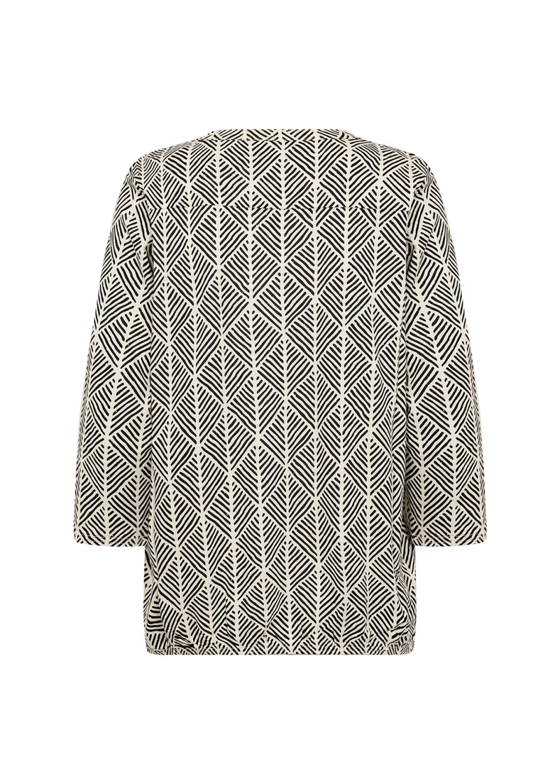 Soyaconcept Damen Bluse Baumwolle Viskose