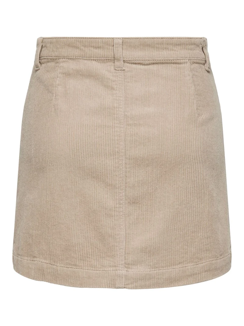 ONLY Cord Rock mit hoher Taille