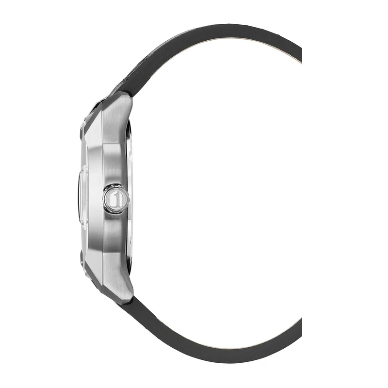 G-STAR Selvedge Schwarze Leder-Herrenuhr GSW.507.02