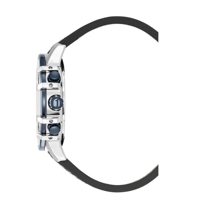 G-STAR Bend3D Blaue Silberfarbene Herrenuhr GSW.505.02