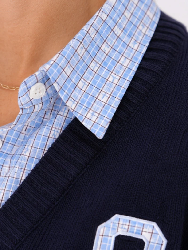 Bluse mit Pullunder von Splash of Color