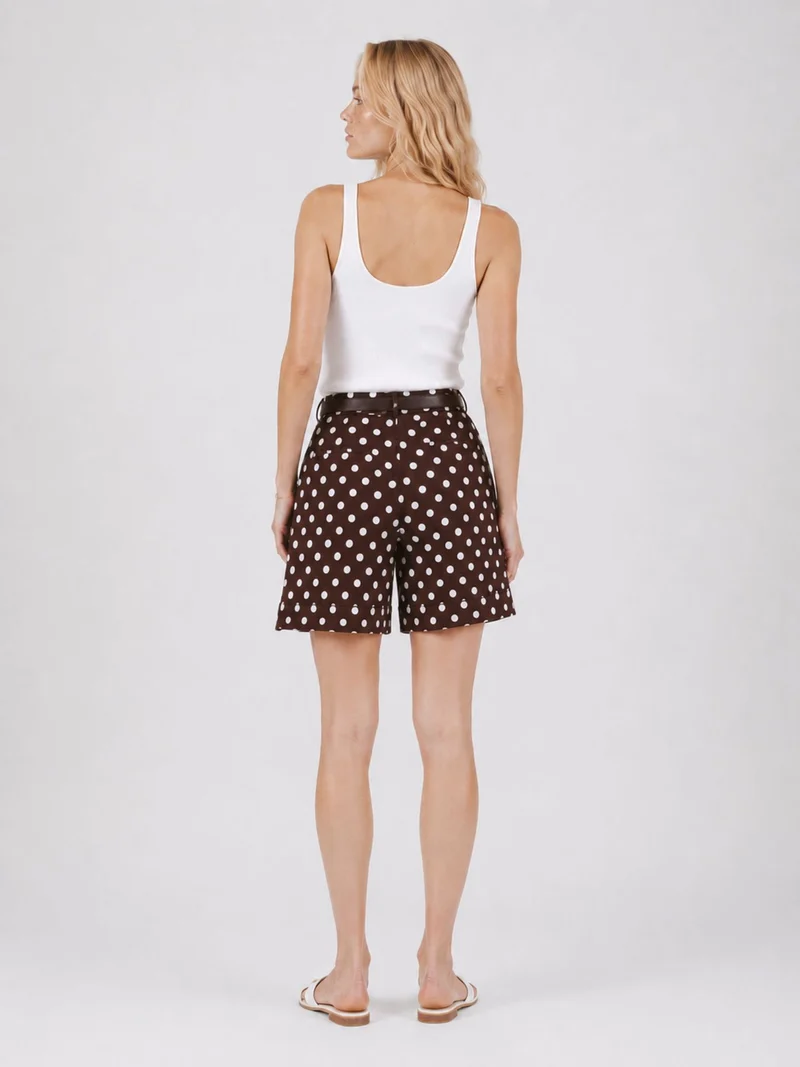 Splash of Color Damen Shorts Punkte