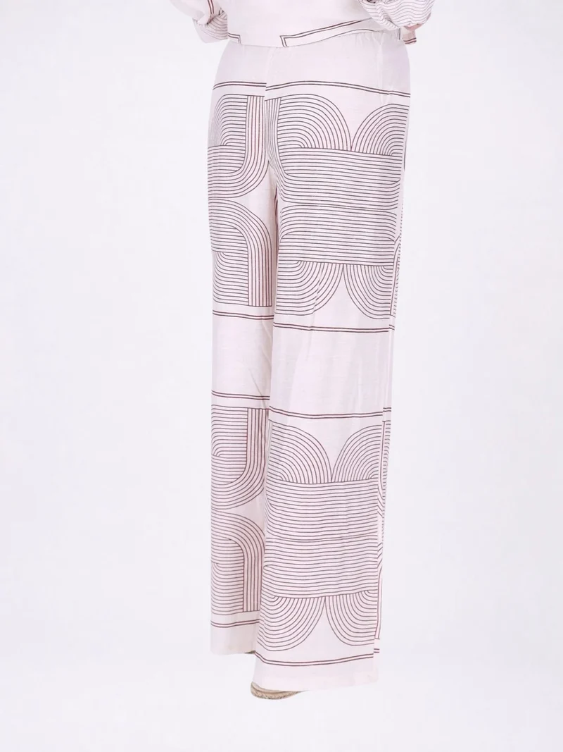Splash of Color Damenhose Leinenmix