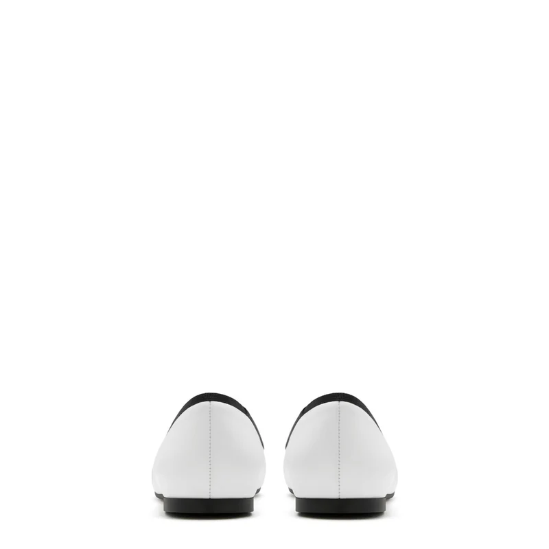 Isabel Bernard Vendôme Ynes Weiß Kalbsleder Ballerinas IB51011-071-36