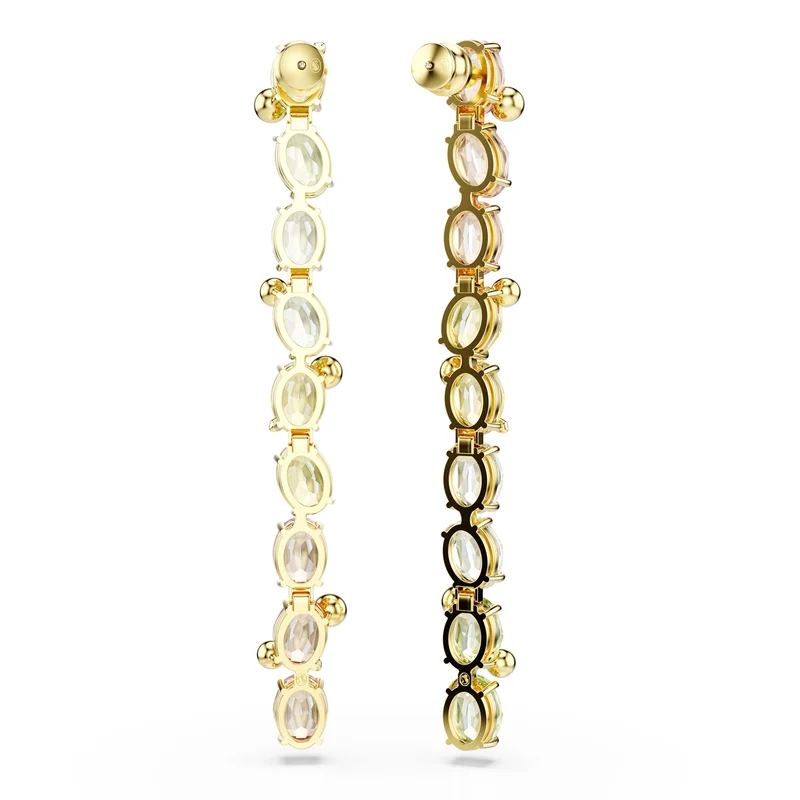 Swarovski Gema Gold Coloured Ear studs 5705809
