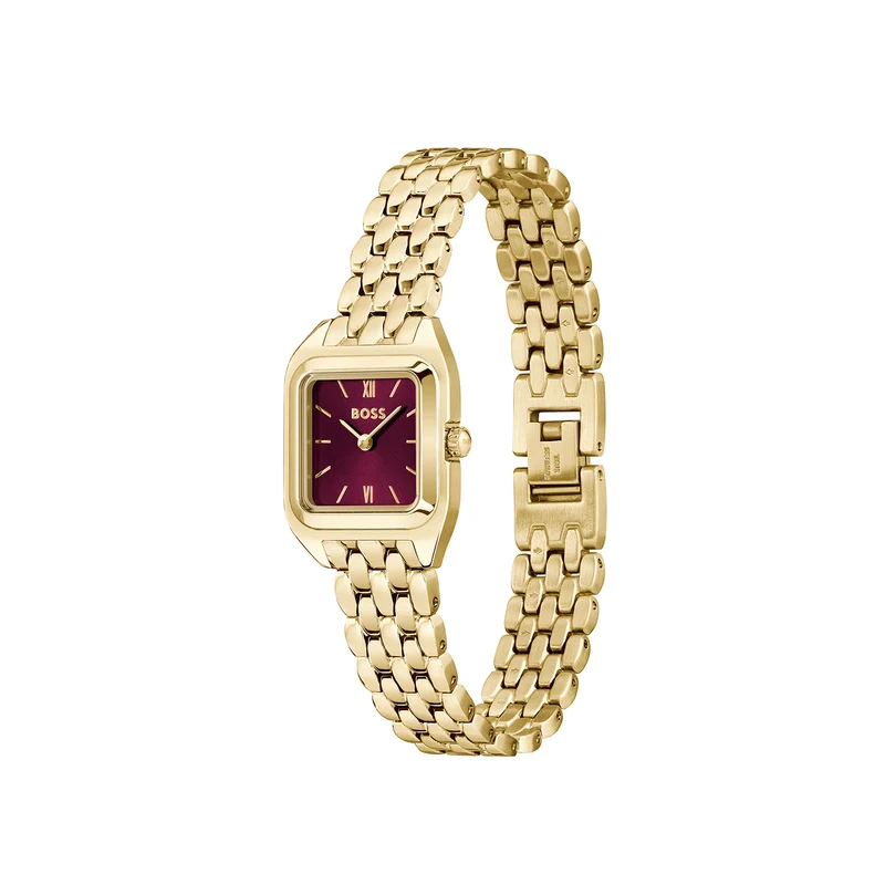 Hugo Boss Mae Petite Goldene Damenuhr HB1502824