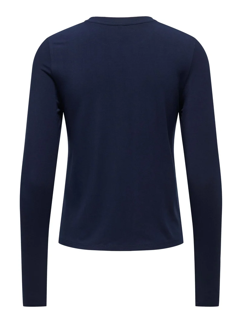 ONLBAMBOO L/S O-NECK TOP CC JRS