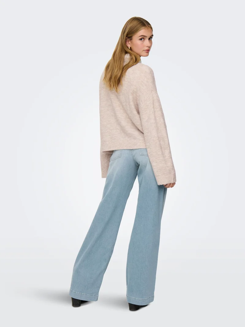 ONLSIMONI L/S O-NECK PULLOVER KNT N