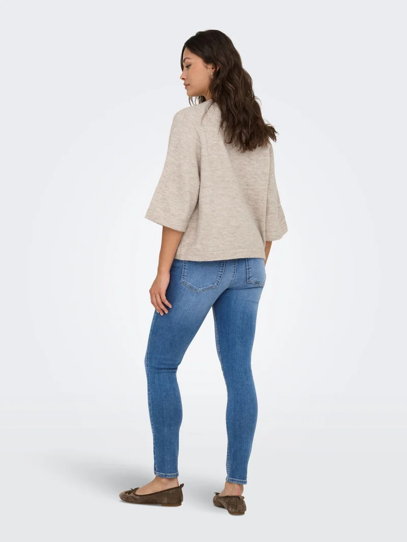 ONLSIMONI 3/4 PULLOVER KNT NOOS