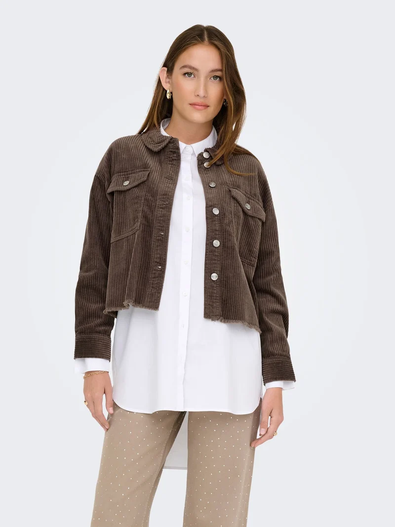 ONLY Marina Cord Jacke Damen