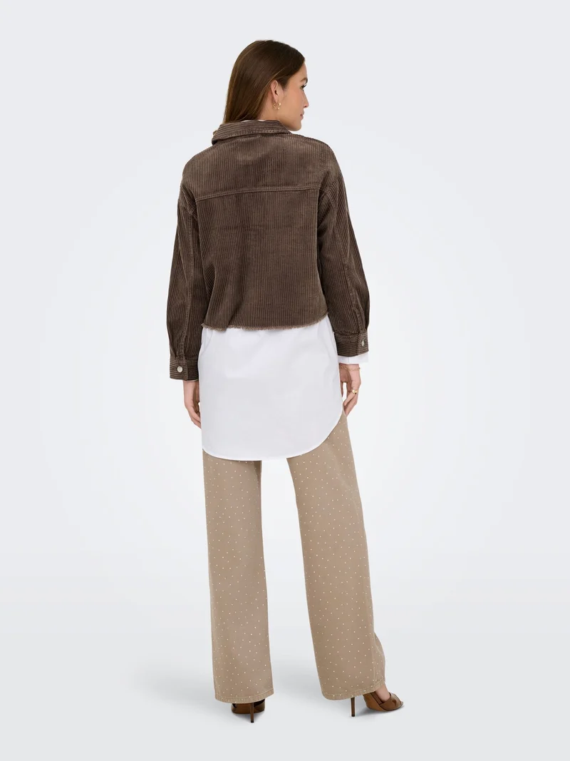 ONLY Marina Cord Jacke Damen