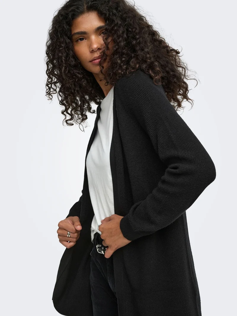 ONLY Strickjacke Mary mit Rippkragen