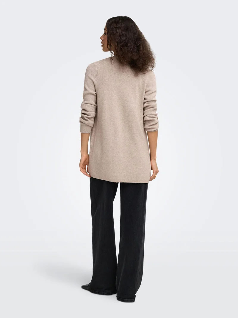 ONLY Strickjacke Mary mit Rippkragen