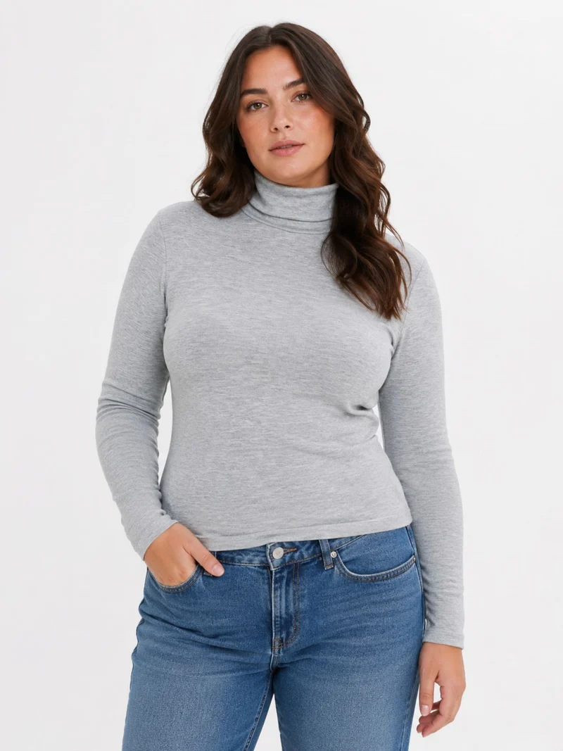 ONLY Langarmshirt mit Rollkragen