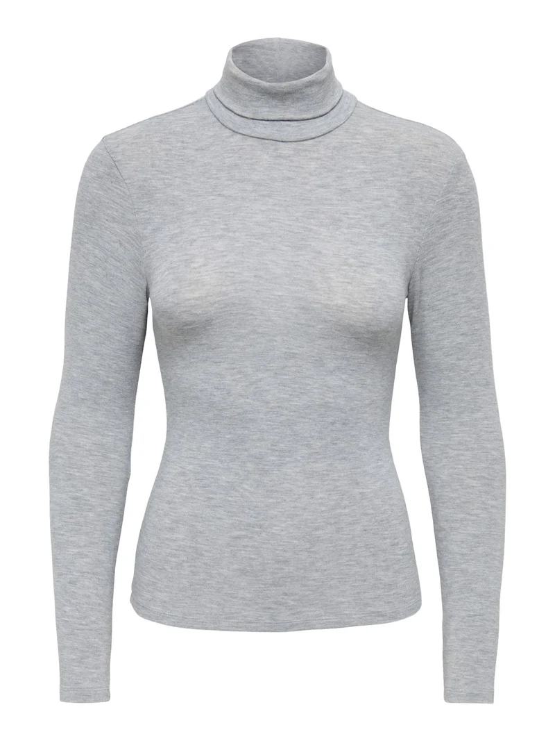 ONLY Langarmshirt mit Rollkragen