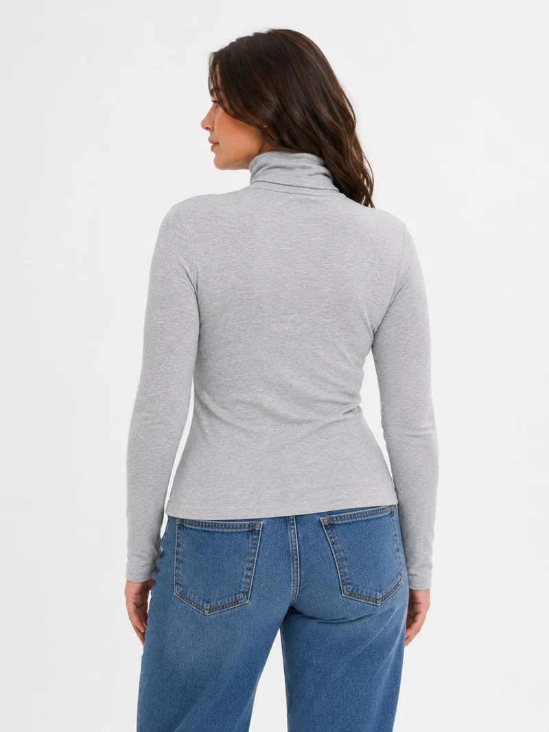 ONLY Langarmshirt mit Rollkragen