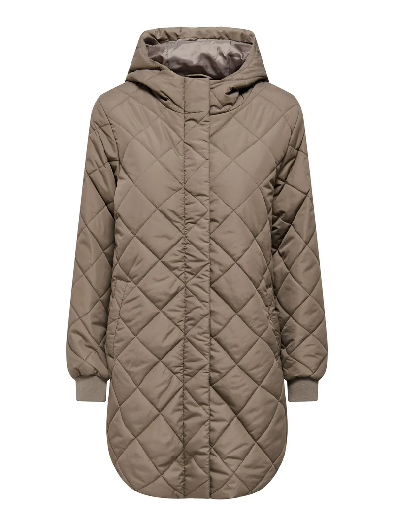 ONLY Steppjacke Damen mit Kapuze