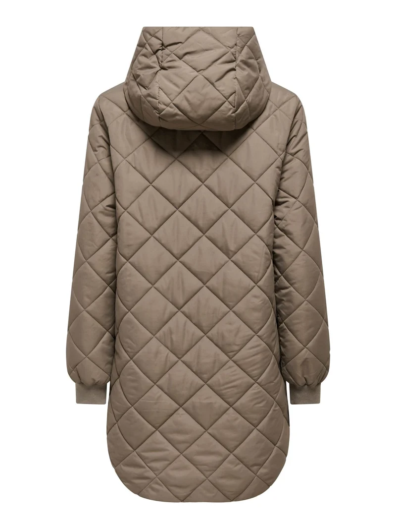 ONLY Steppjacke Damen mit Kapuze