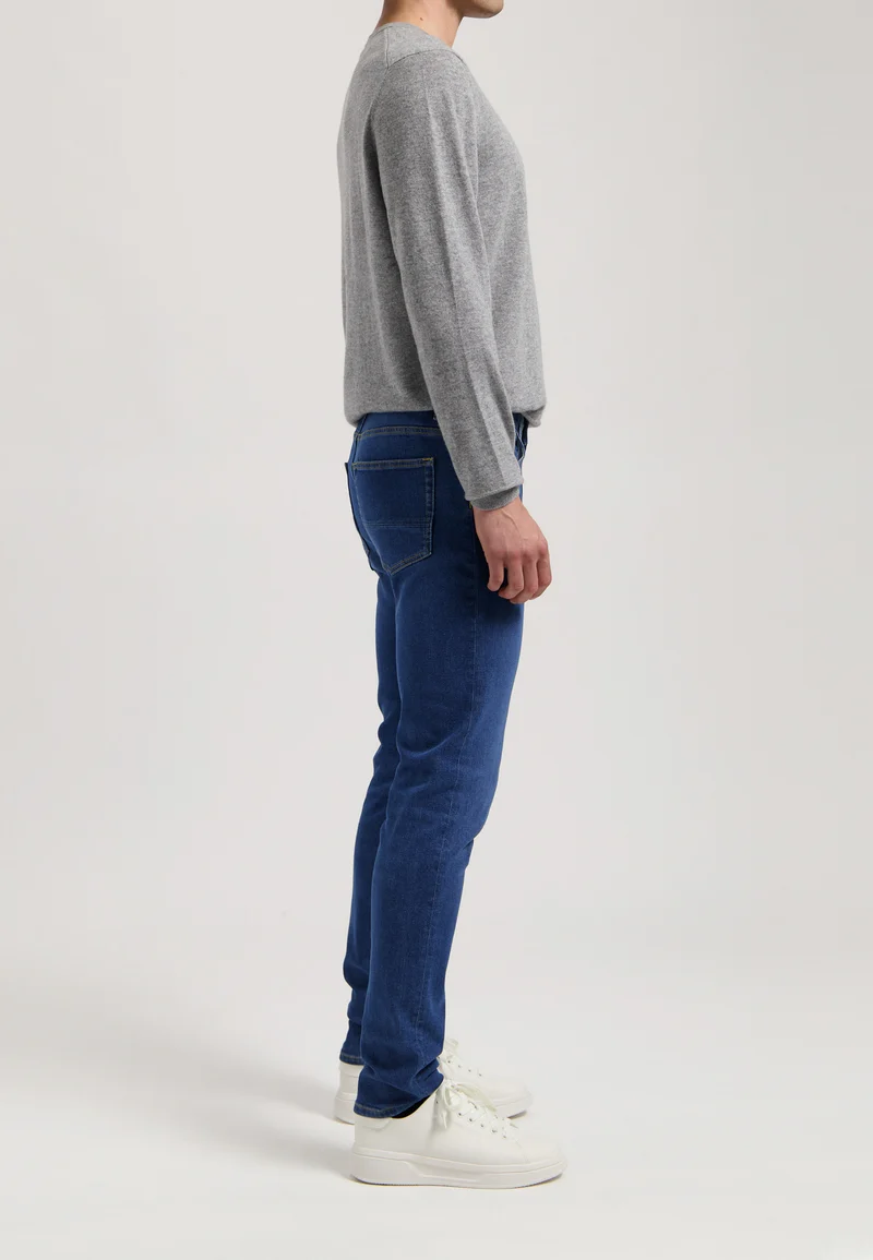 Daily Mid Tapered - Stone Indigo