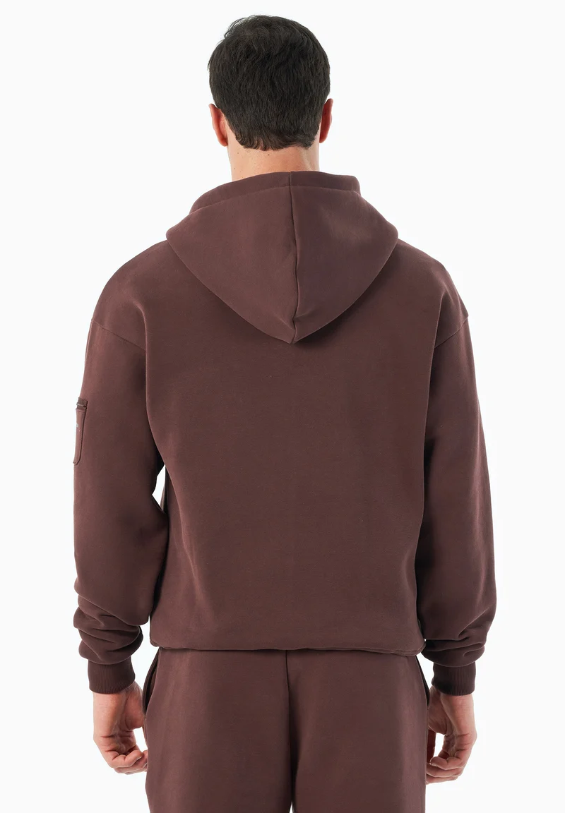 JENNA | Essentials Travel Unisex Full Zip-Hoodie aus Bio-Baumwolle und recyceltem Polyester