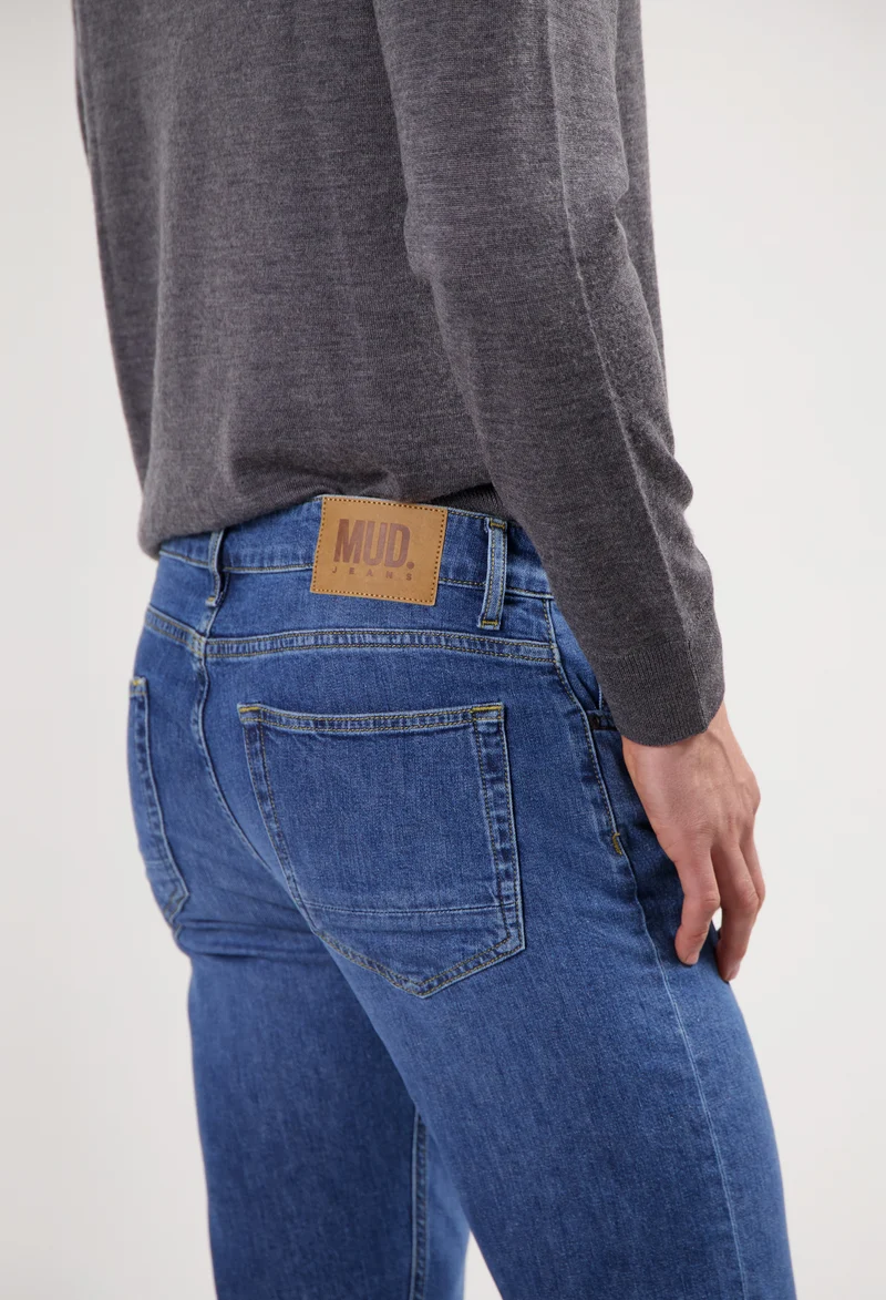 Bryce Mid Straight - Authentic Indigo