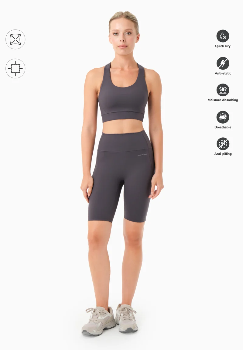 LESSLEY | Biker-Shorts aus recyceltem Polyamid