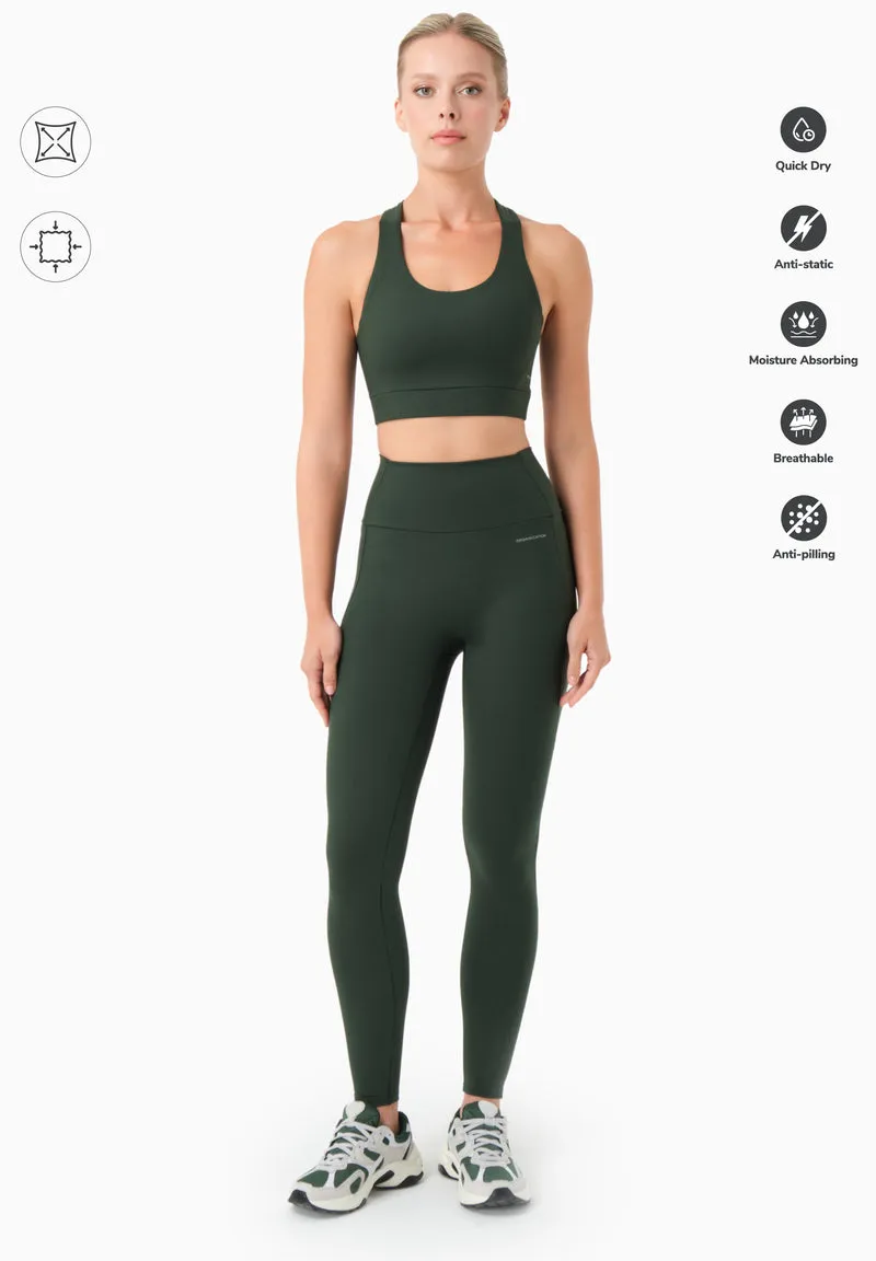 LINNDA | High Waist Leggings aus recyceltem Polyamid