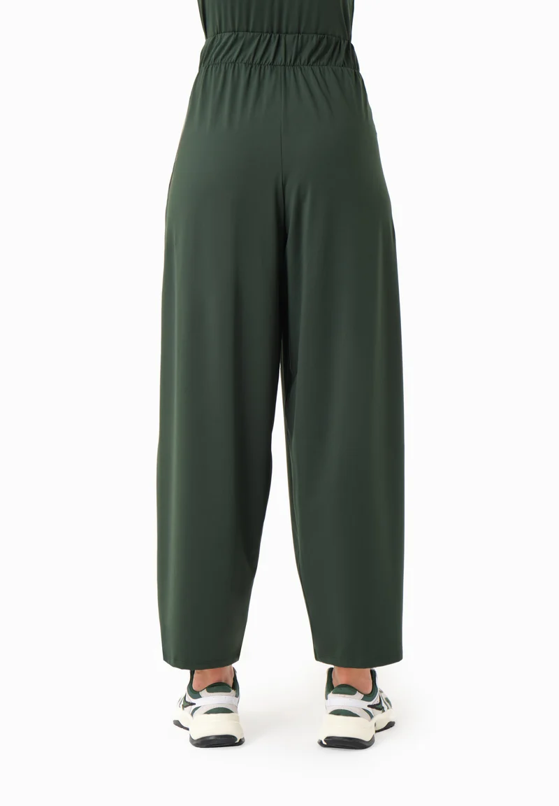 PEENY | Weit geschnittene Hose aus recyceltem Polyamid
