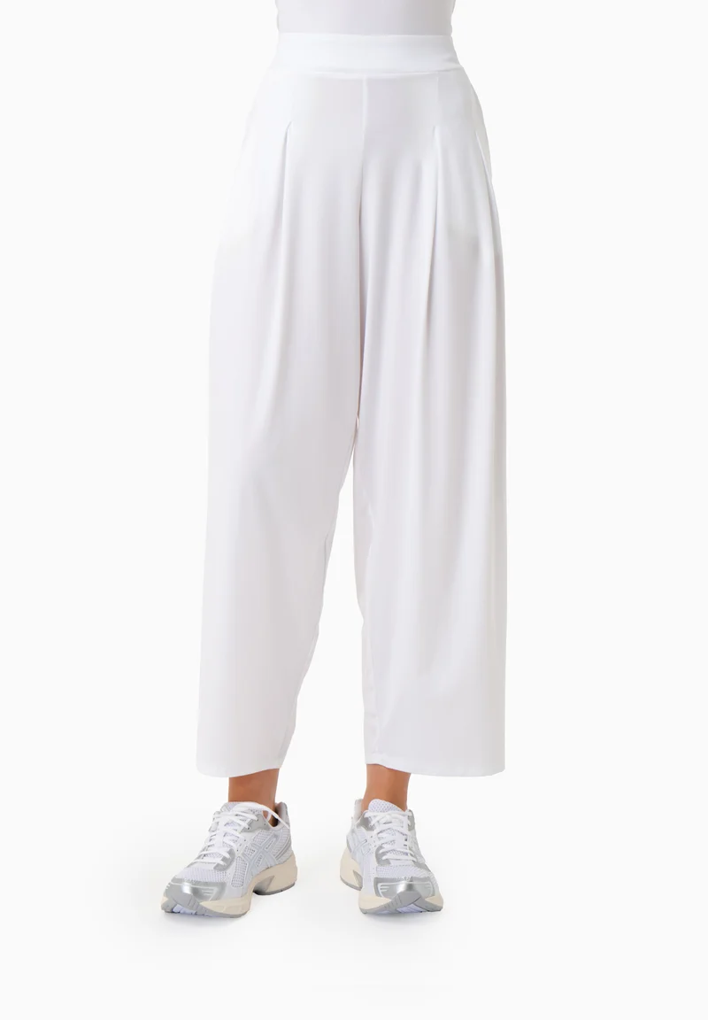 PEENY | Weit geschnittene Hose aus recyceltem Polyamid