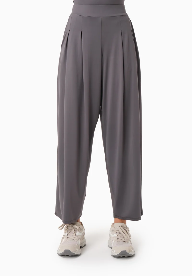 PEENY | Weit geschnittene Hose aus recyceltem Polyamid
