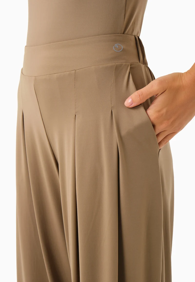 PEENY | Weit geschnittene Hose aus recyceltem Polyamid