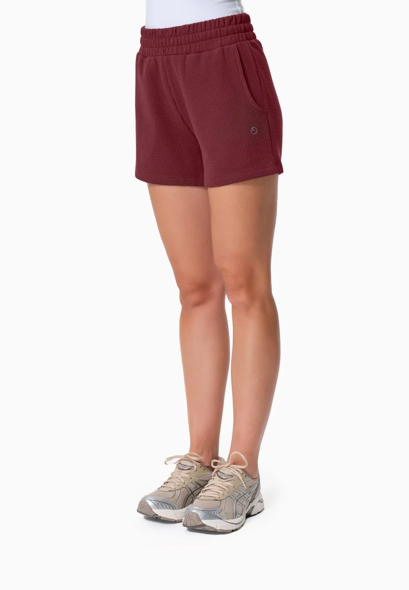 SAVANNA | Waffel Shorts aus Bio-Baumwolle und recyceltem Polyester
