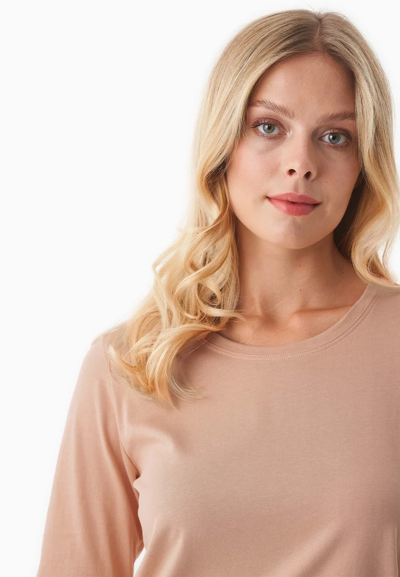 Langarmshirt aus Bio-Baumwolle