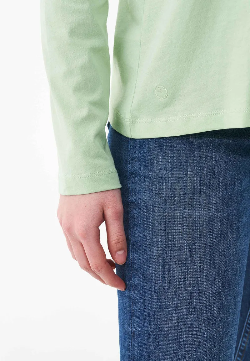 Langarmshirt aus Bio-Baumwolle