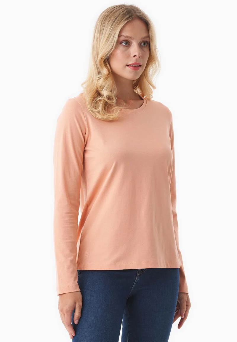 Langarmshirt aus Bio-Baumwolle