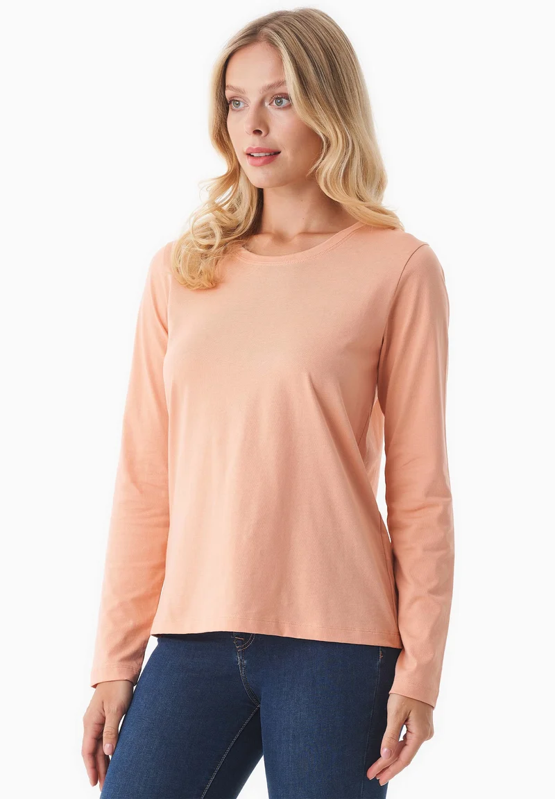 Langarmshirt aus Bio-Baumwolle