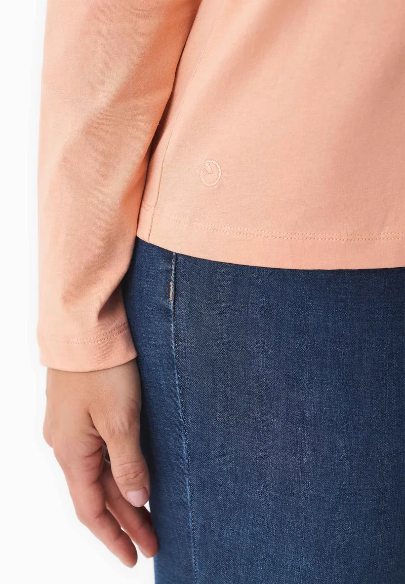 Langarmshirt aus Bio-Baumwolle