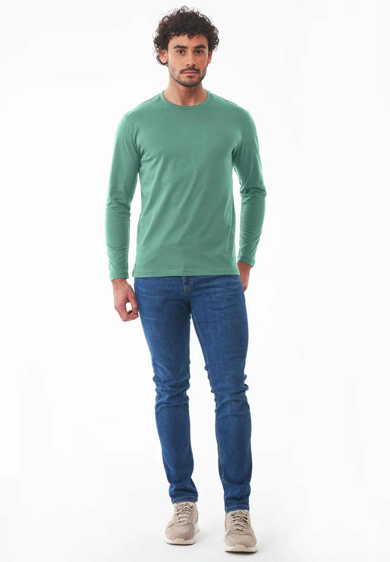 Langarmshirt aus Bio-Baumwolle