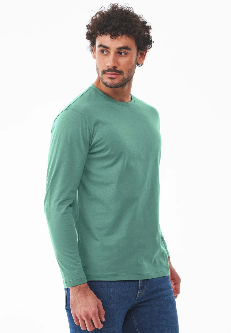 Langarmshirt aus Bio-Baumwolle