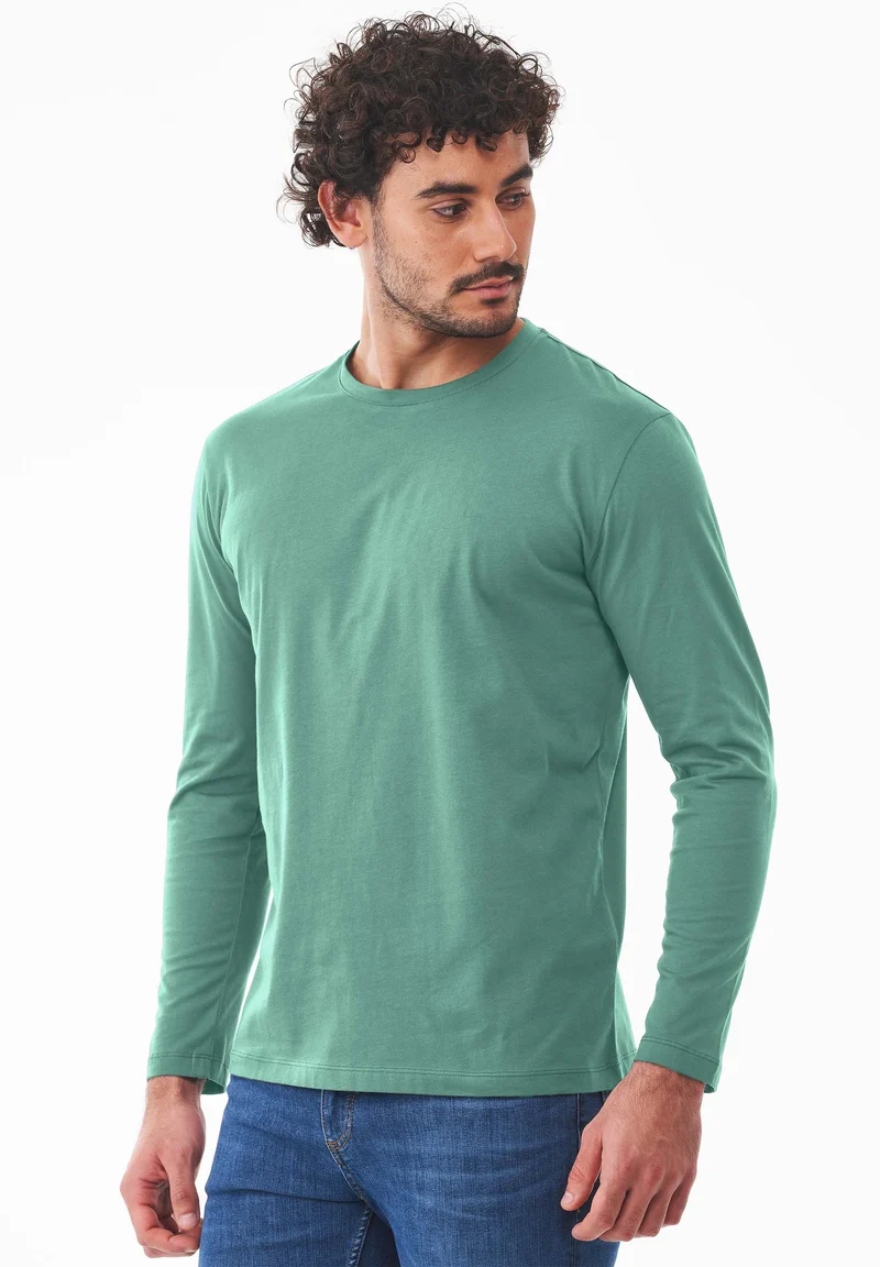 Langarmshirt aus Bio-Baumwolle