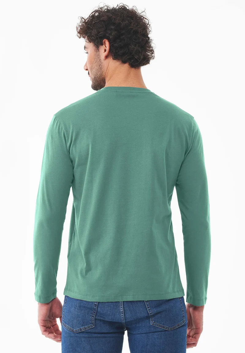 Langarmshirt aus Bio-Baumwolle