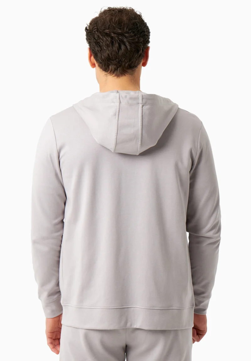 Sweatjacke aus TENCEL™ Modal und Bio-Baumwolle