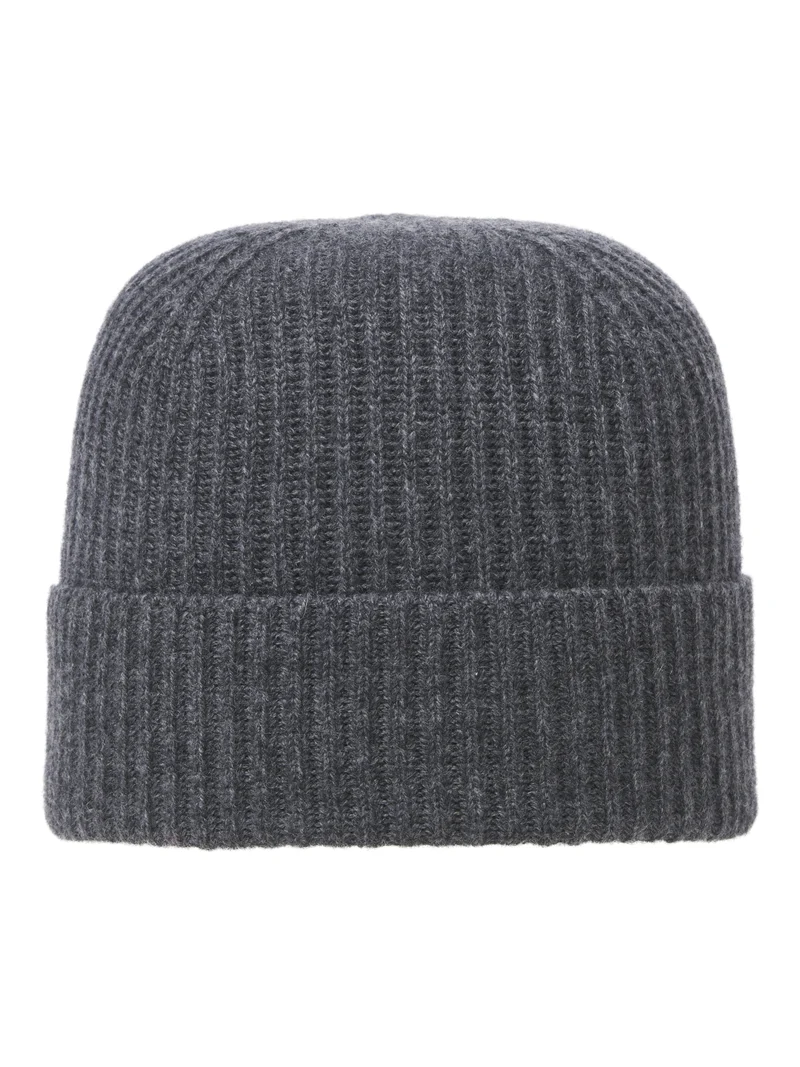 JACCOPENHAGEN WOOL BEANIE NOOS, Dark Grey Melange