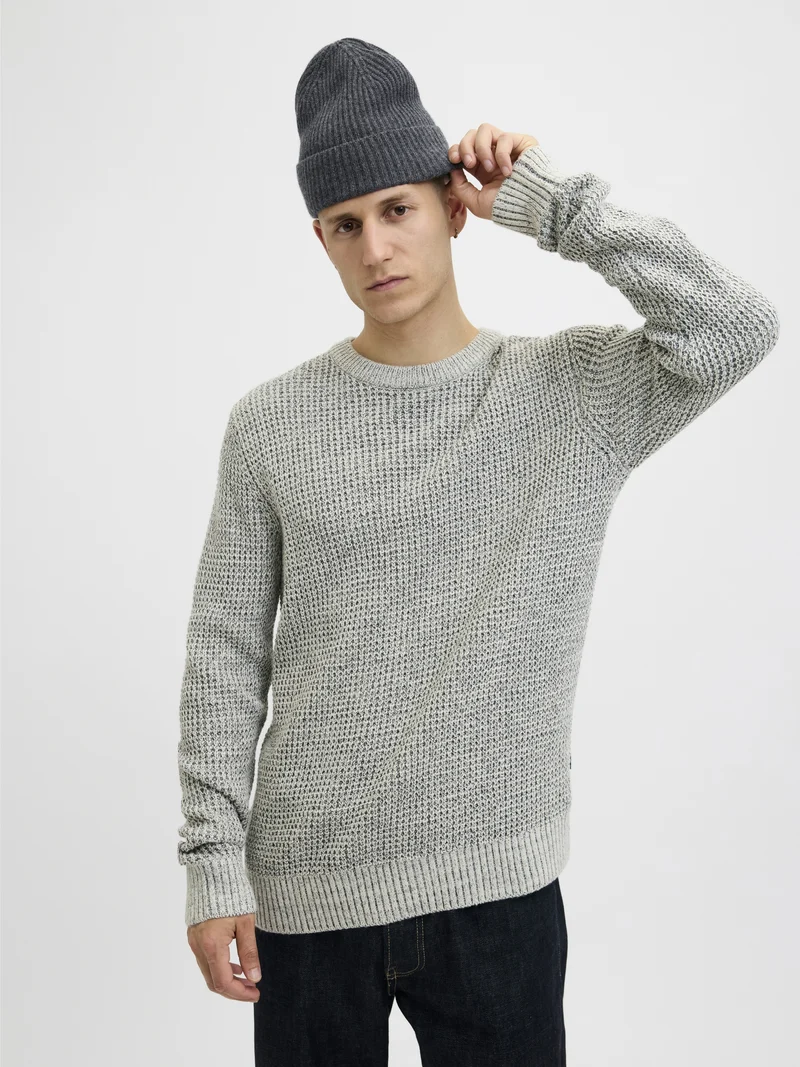 JACCOPENHAGEN WOOL BEANIE NOOS, Dark Grey Melange