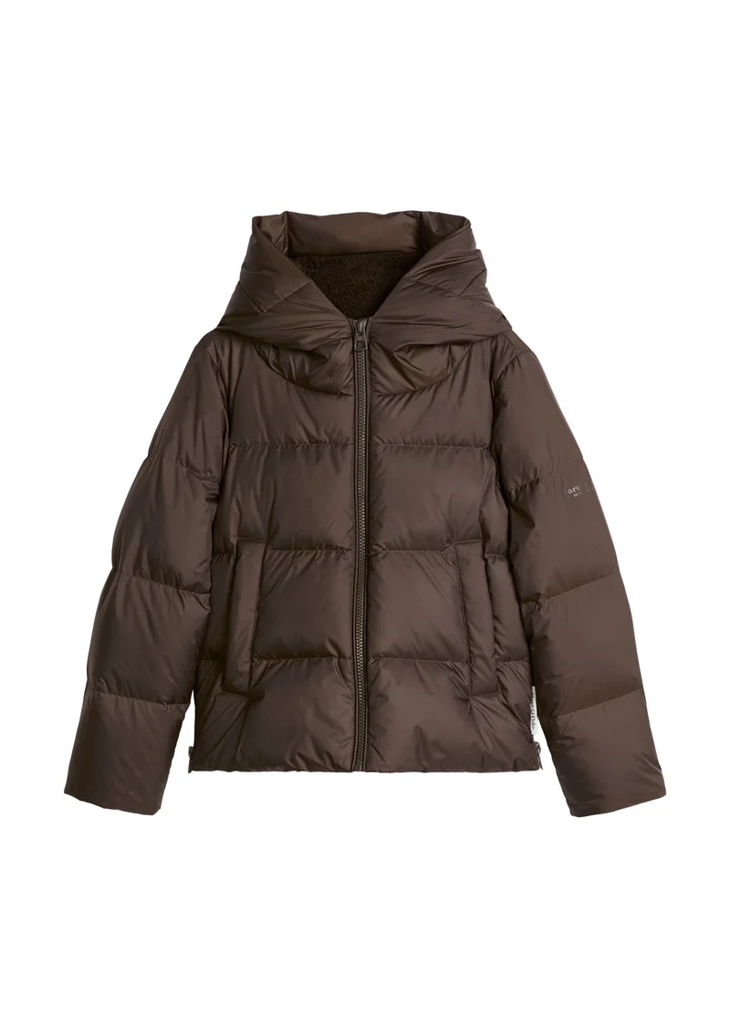 Woven Outdoor Jackets, Burnt Coffee