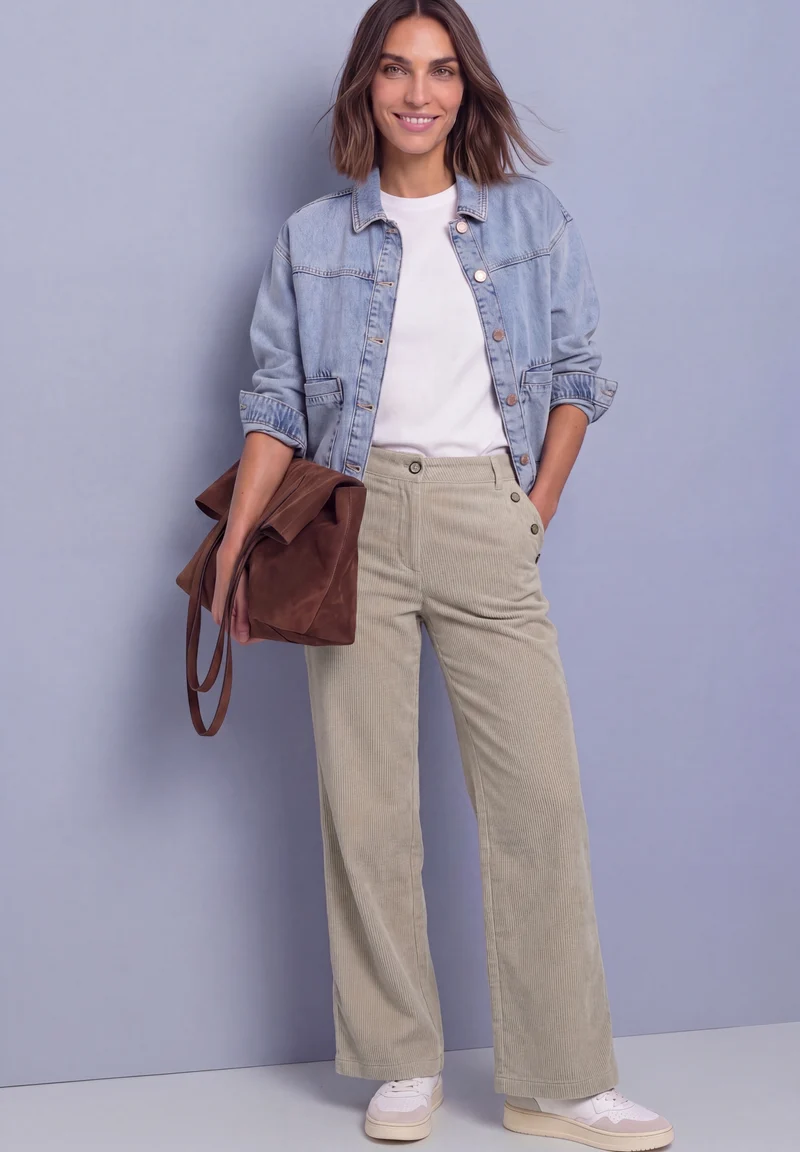 LTD QR Style Amalia Corduroy B, fading sand