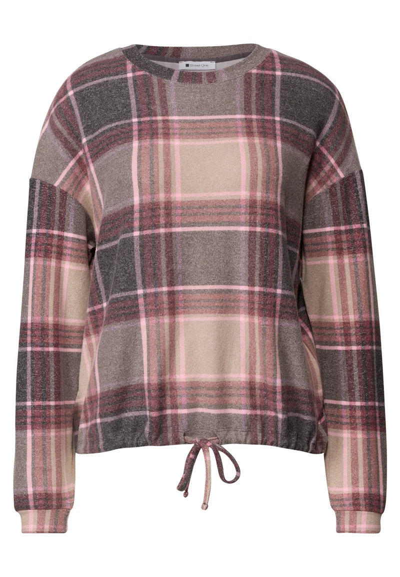 LTD QR printed soft round neck, sanded amber