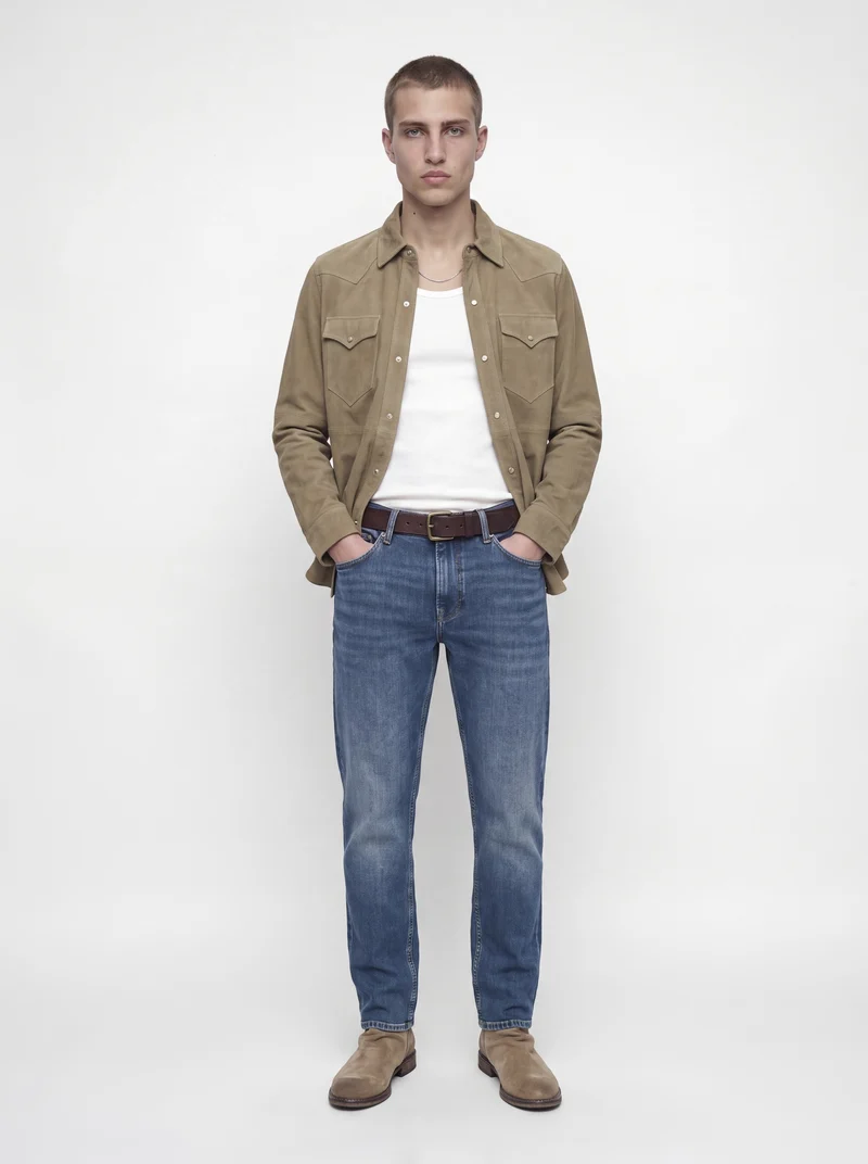JJIMIKE JJPAOLO ST 350 SN, Blue Denim